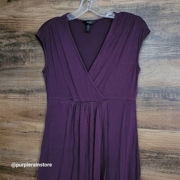 Soma Dress Size S Soft Comfort Stretch Faux Wrap - Picture 2 of 8